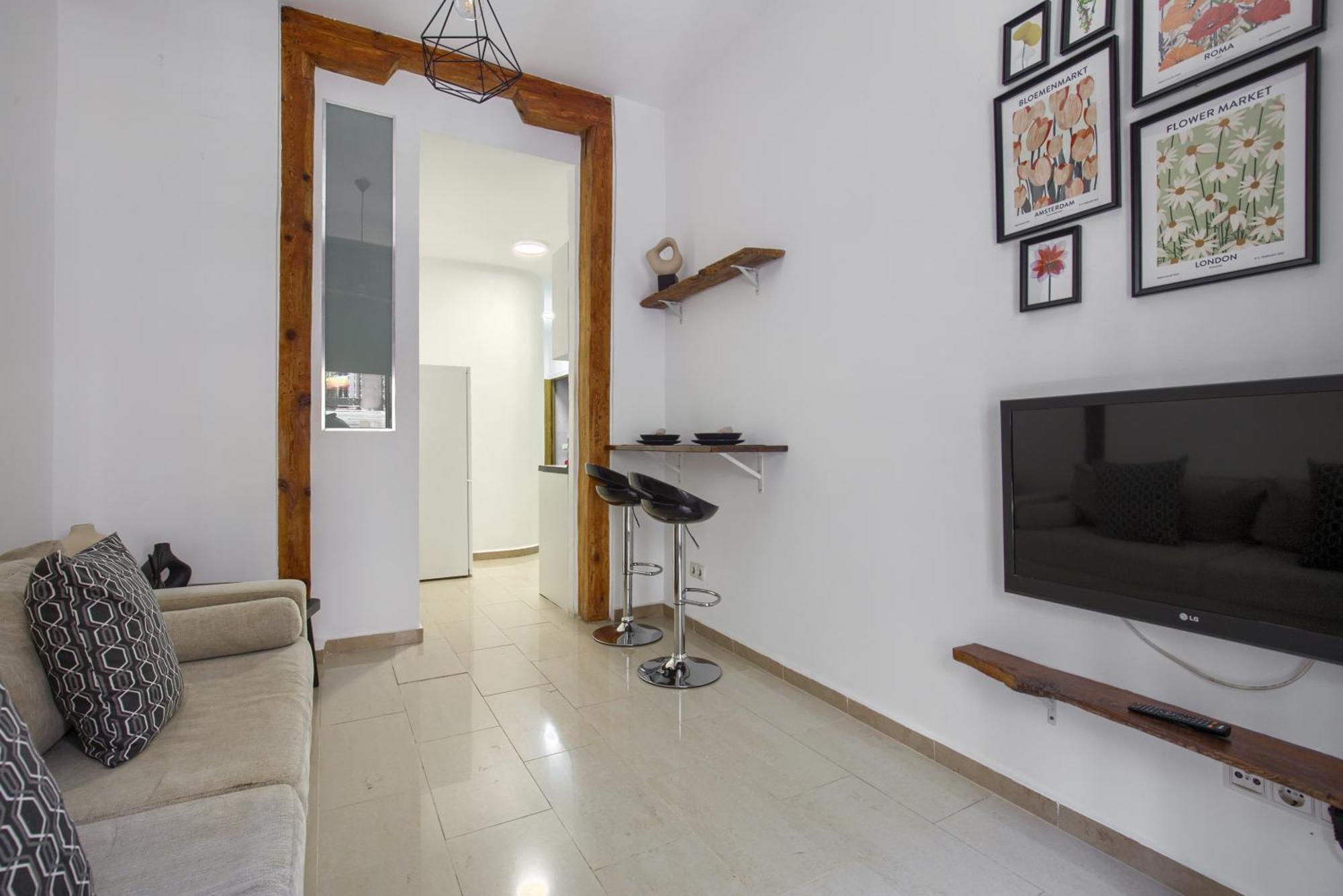 Great Apartment En Gran Via Madrid Bagian luar foto