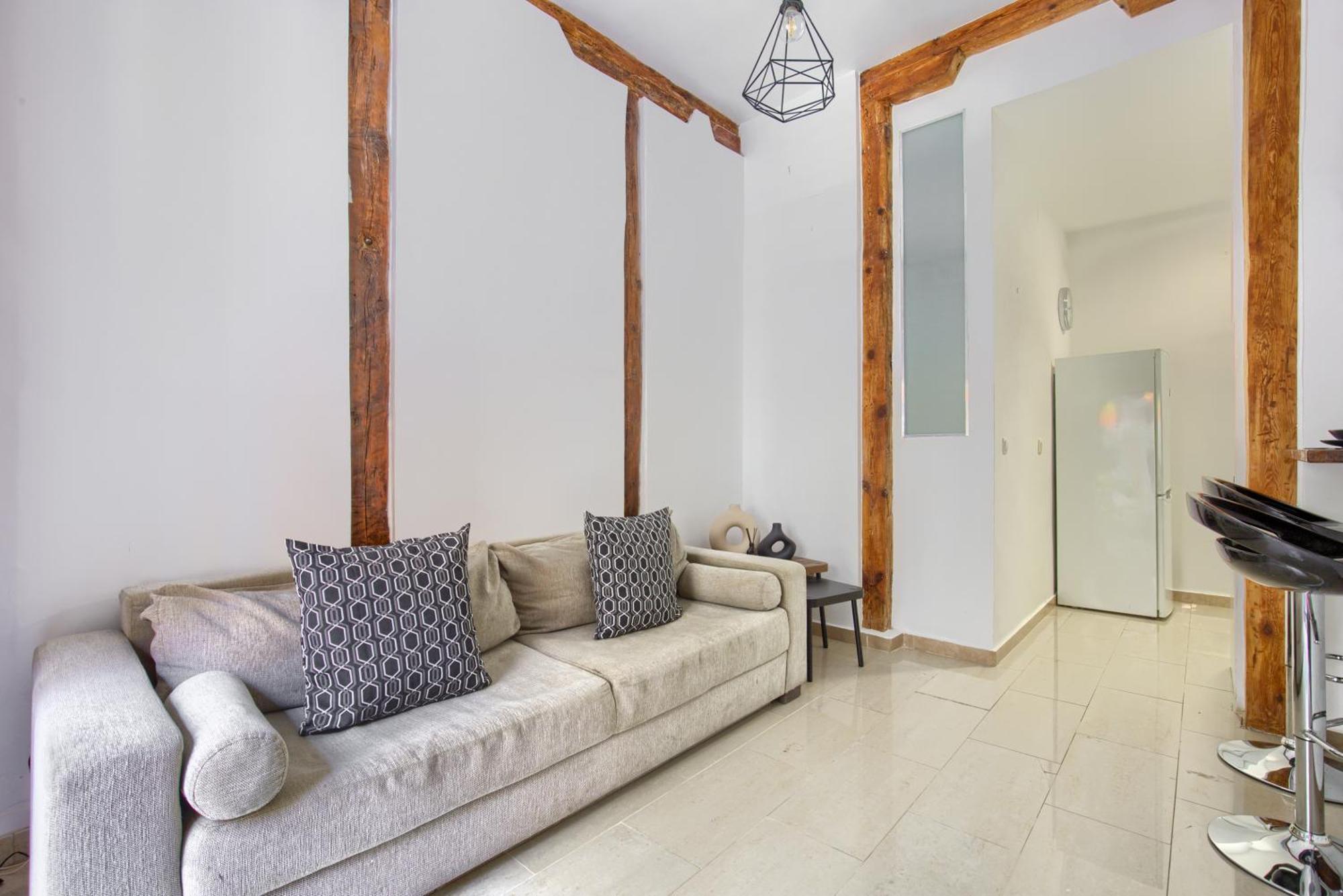 Great Apartment En Gran Via Madrid Bagian luar foto